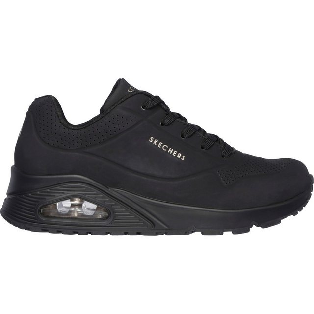 Skechers Uno Sneaker (black durabuck|black)