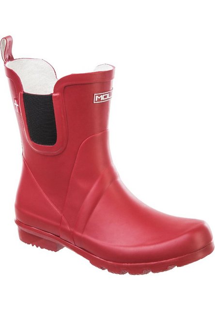 MOLS Suburbs Gummistiefel mit wasserdichter Funktion (rot)