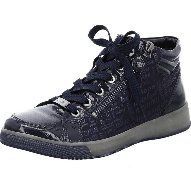 Ara Ara Schuhe, Sneaker Rom - Glattleder Damen Sneaker (blau 043869)