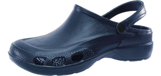 Ladeheid Damen und Herren federleichte EVA Clogs LA-885 Clog (Dunkelblau)