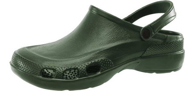 Ladeheid Damen und Herren federleichte EVA Clogs LA-885 Clog (Grün2909)