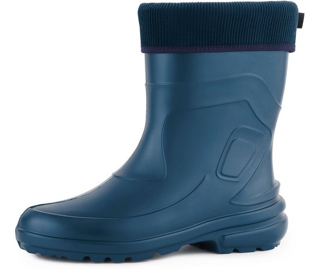 Ladeheid EVA Thermo Regenstiefel Damen LA-800-2017 Gummistiefel mit herausnehmbares Innenfutter (blau)