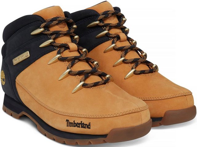 Timberland EURO SPRINT MID LACE UP BOOT Schnürboots (Wheat-Nubuck-w-Black)