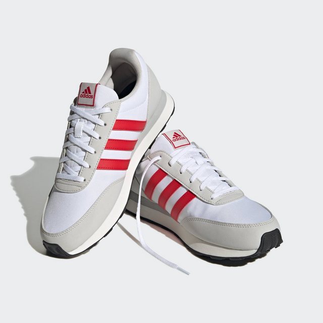 adidas Sportswear RUN 60S 3.0 Sneaker (Cloud White / Better Scarlet / Grey One)