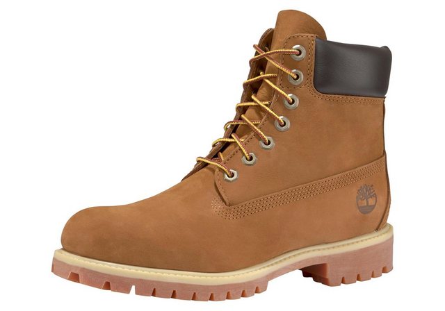 Timberland 6 inch Premium FTB Schnürboots Wasserdicht (Rust-Nubuck)