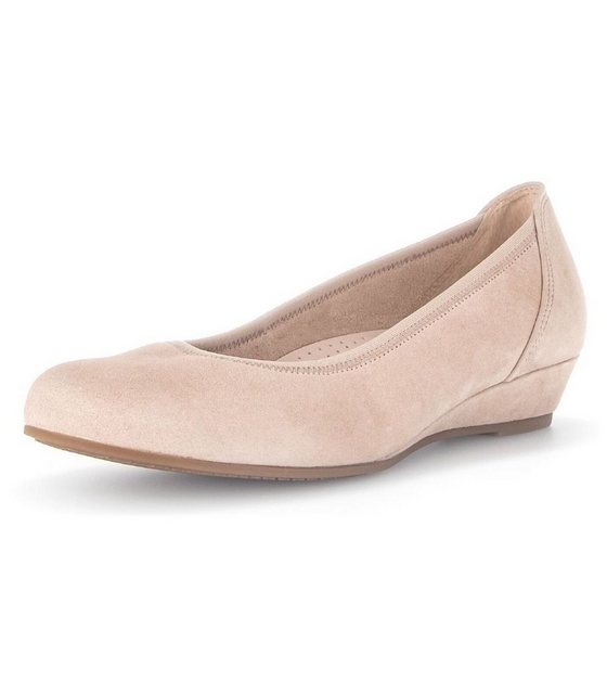 Gabor Ballerinas Veloursleder Ballerina (Rosa)