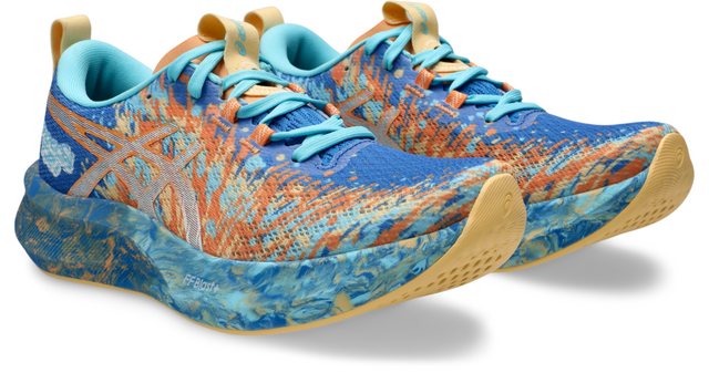 Asics NOOSA TRI 16 Laufschuh (NATURE BLUE/FADED ORANGE)