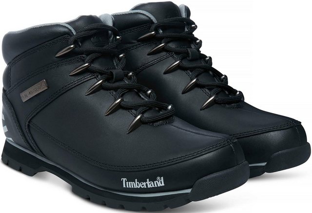 Timberland EURO SPRINT MID LACE UP BOOT Schnürboots (Black-Full-Grain)