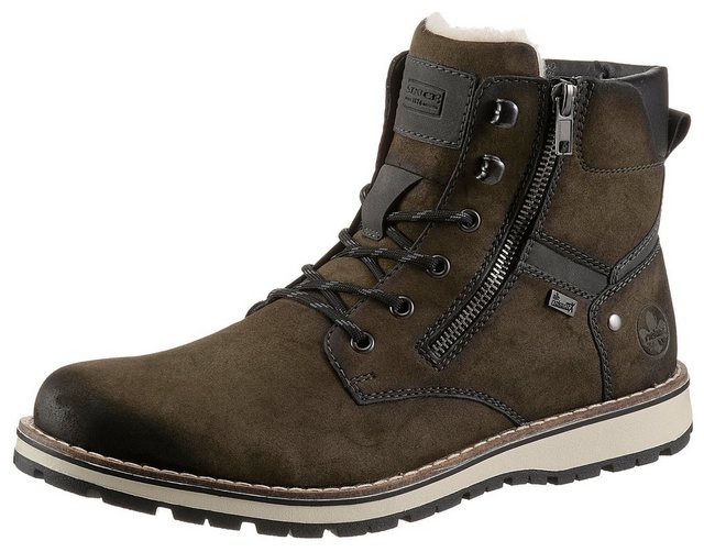 Rieker Winterboots mit komfortabler Rieker TEX-Ausstattung (khaki-schwarz)